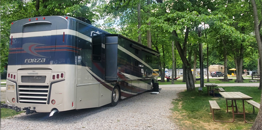 Terre Haute RV Site without Patio